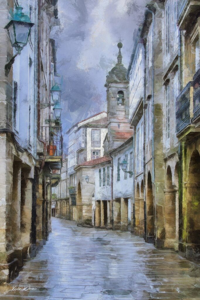 Santiago de Compostela, Rúa Nova